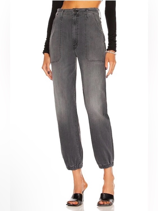 MOTHER Denim - Mother The Wrapper Patch Springy High Rise Jogger Jeans Size 32